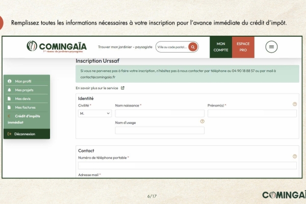 PAGE 6 avance immédiate