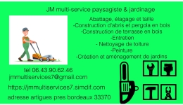 photo de profile de JM paysagiste & jardinage rénovation
